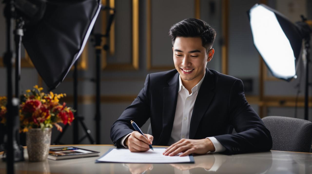 新生代演员苏晨正式签约网址你懂的，开启全新艺术征程